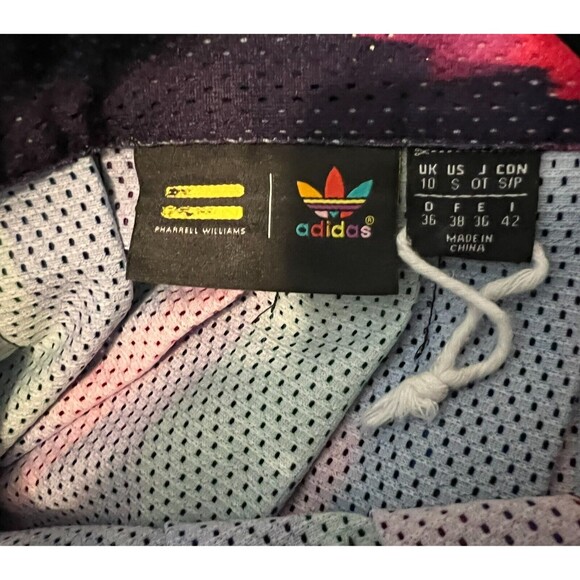 Adidas Pharrell Williams Colab Pleated Active Skirt  Size S  Rainbow Camo Tree - Picture 8 of 14